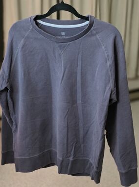 Mack Weldon Slate Blue Crewneck Sweatshirt
